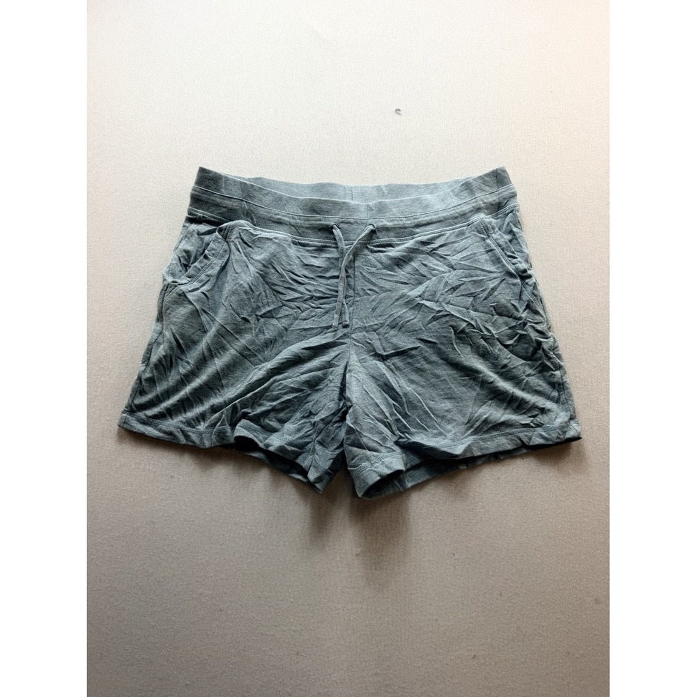 32 Degrees Athletic Shorts Mens Medium Blue Gray Good Drawstring Casual